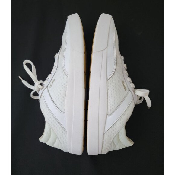 OluKai Kīlea Women’s Classic Court White Leather Sneakers Sz 7.5 - Picture 6 of 9